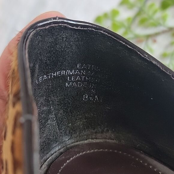 Enzio Angiolini Leopard Print Heeled Pumps Womens Size 8.5 - Picture 8 of 11